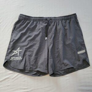 Legends Sports‎ Academy Shorts Mens Size XXXL Drawstring Elastic Waist Black